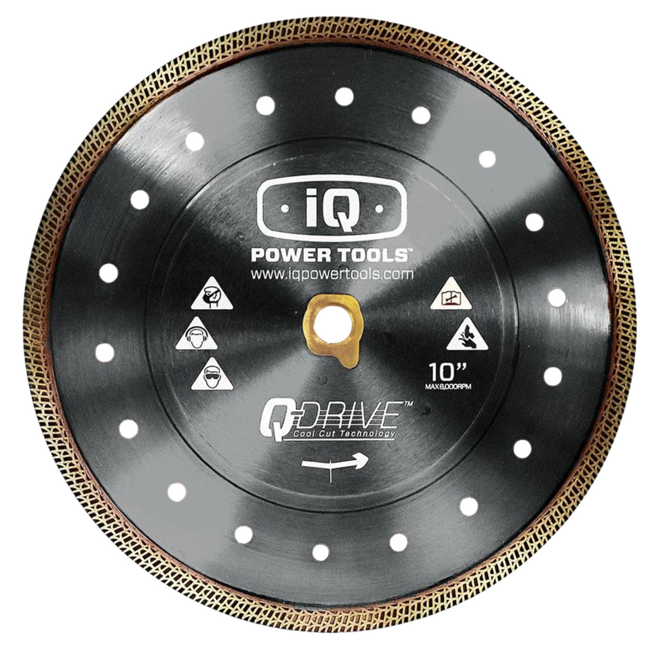 iQ Power Tools 250mm Dry Diamond Hard Material Blade