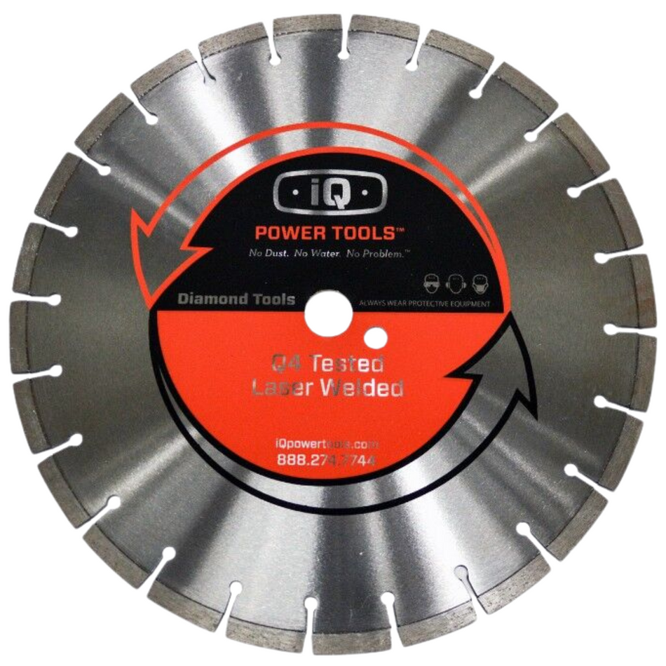 iQ Power Tools 350mm Masonry Segmented Blade - Gold