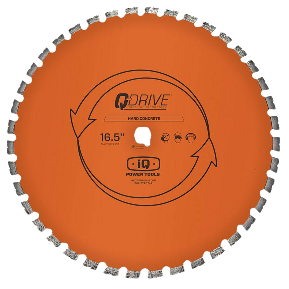 iQ Power Tools 420mm Hard Concrete Blade - Orange